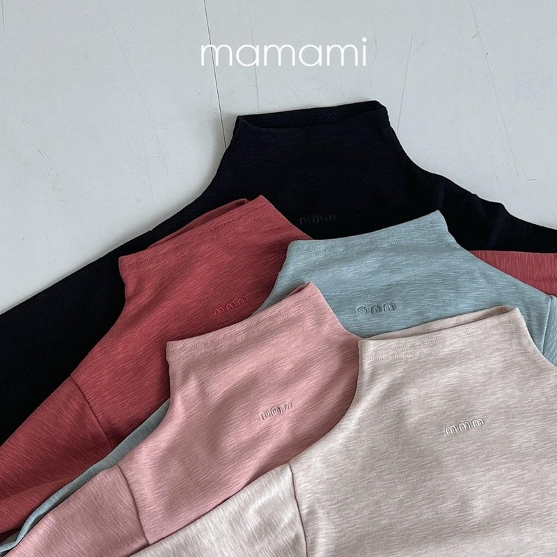 mamami / turtleneck tee 【for kids & jr.】