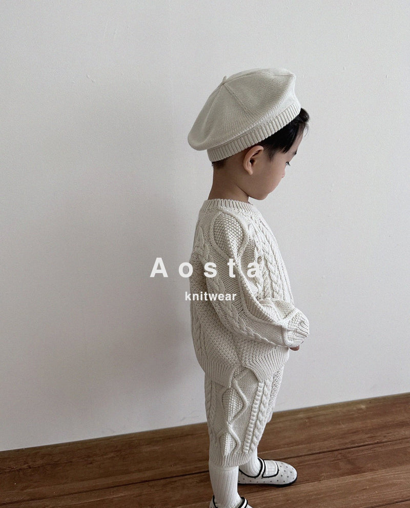 aosta / knit pullover