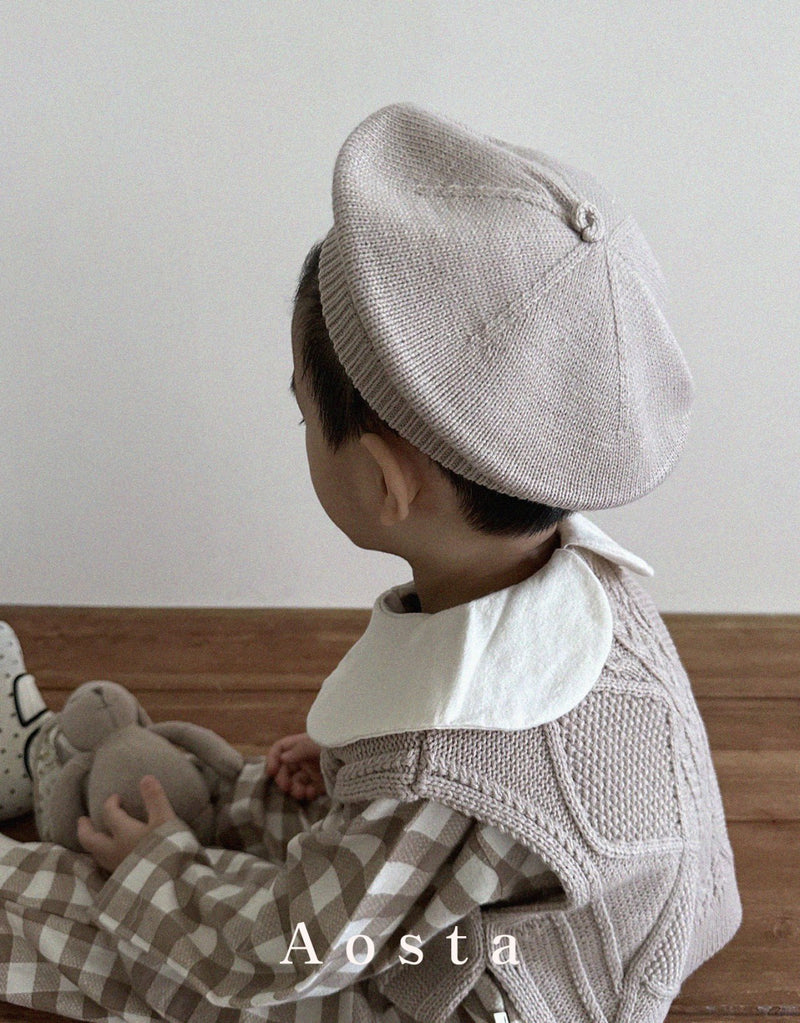 aosta / knit beret