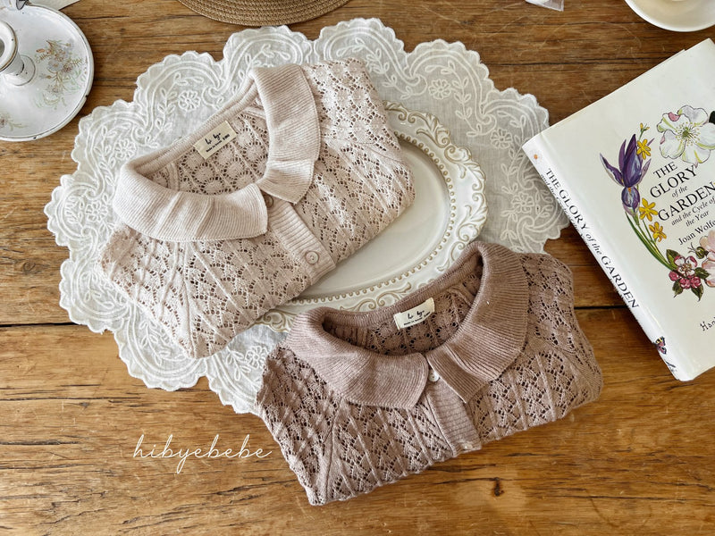 hi byebebe / bebe armand knit cardigan
