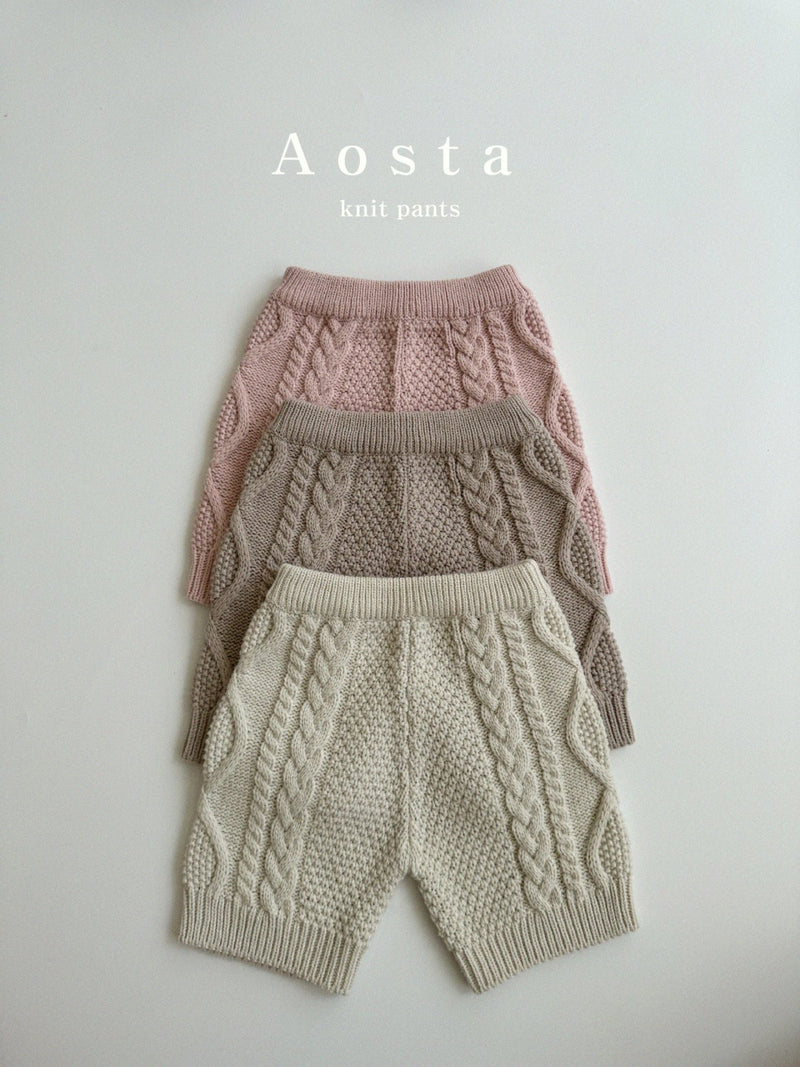 aosta / knit pants
