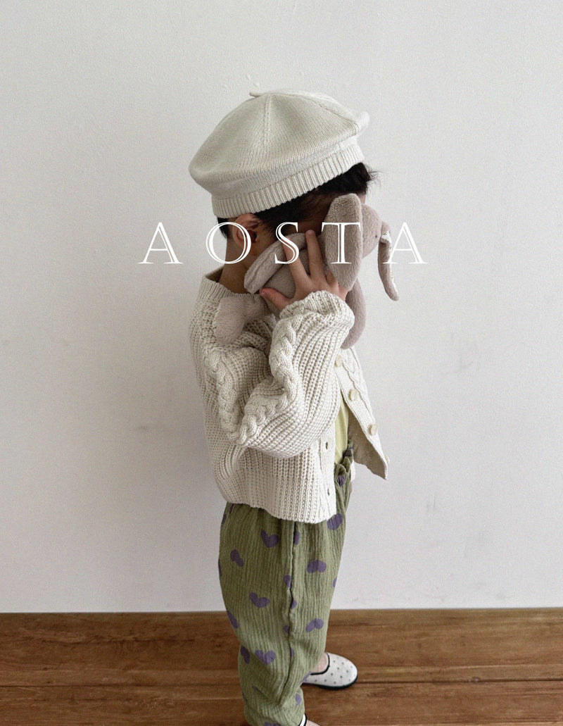 aosta / knit cardigan