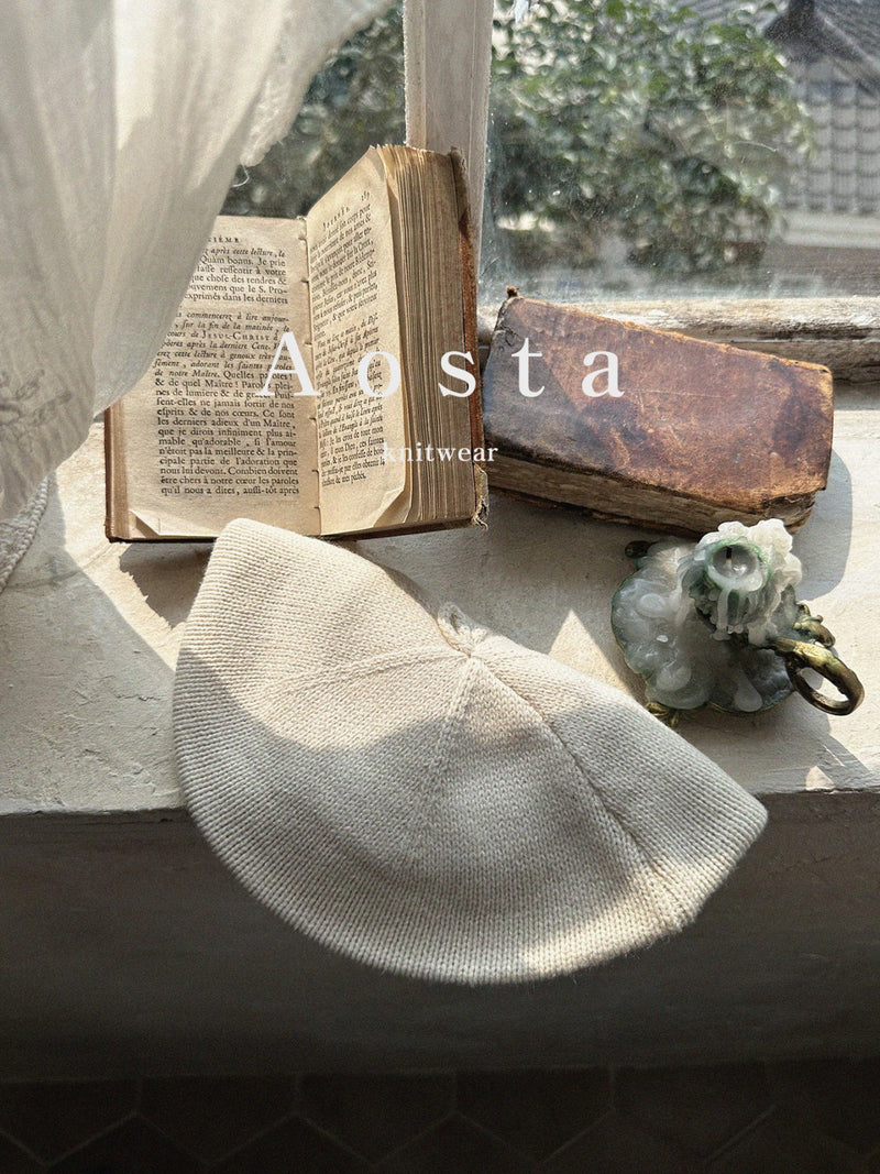aosta / knit beret