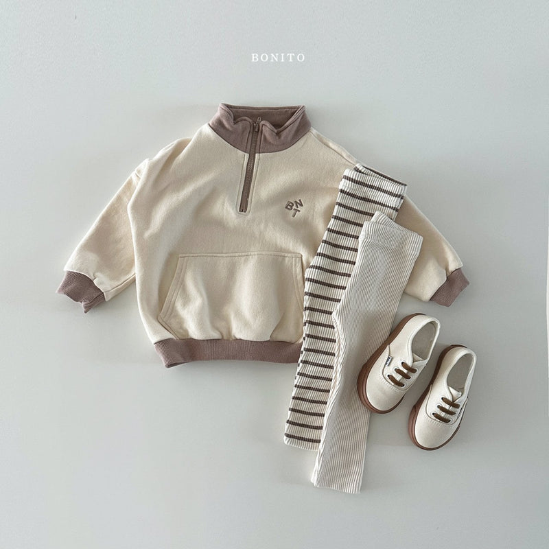 bonito / BNT half zipup mtm