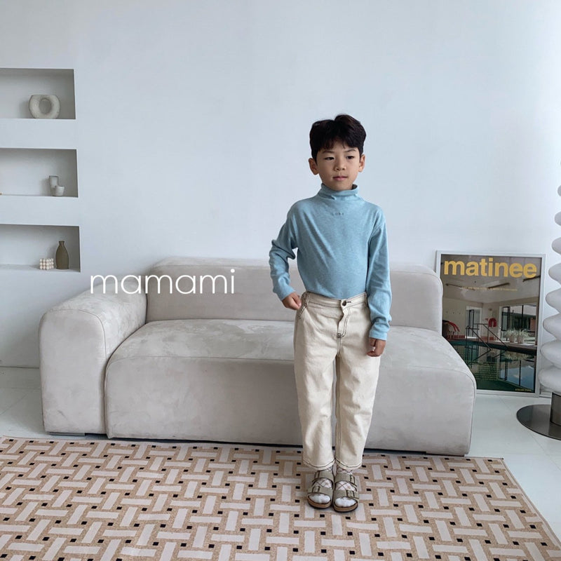 mamami / turtleneck tee 【for kids & jr.】