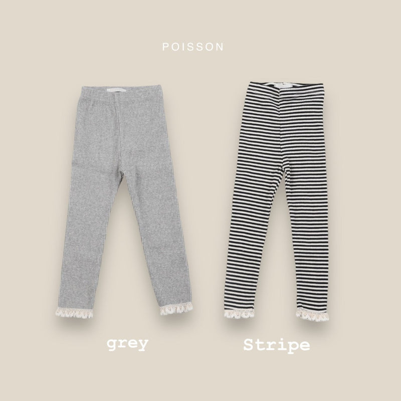 poisson / frill leggings