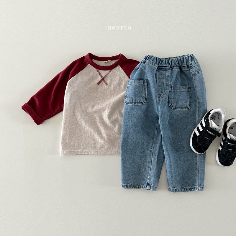 bonito / Guy raglan tee