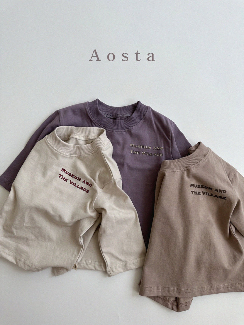 aosta / museum tee