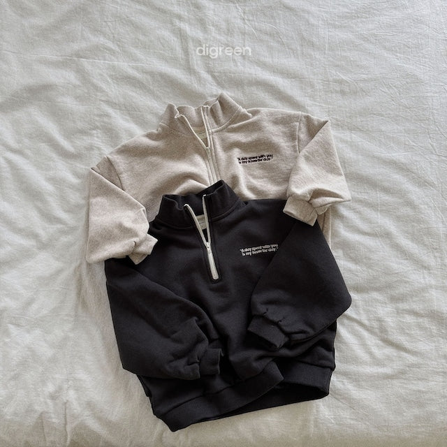 digreen / mochi zip-up