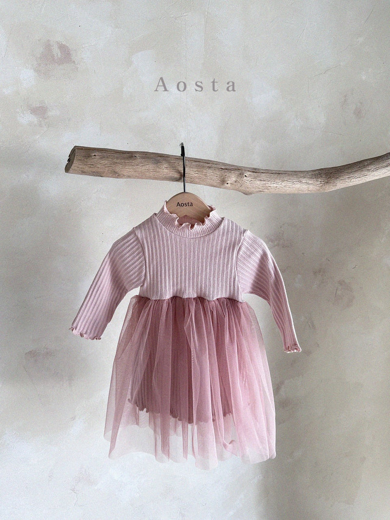 aosta / camellia one-piece