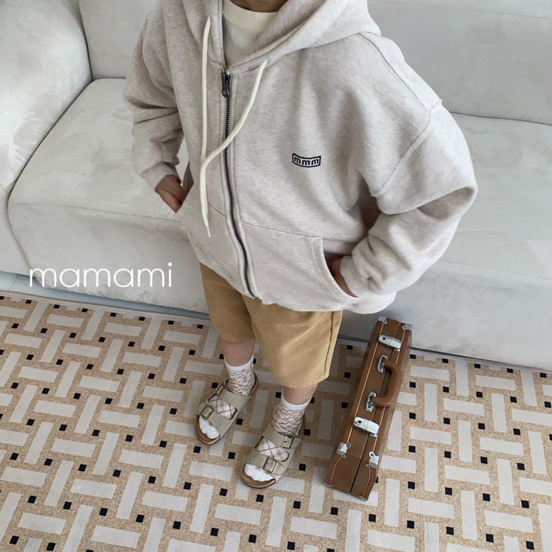 mamami /  mmm hood zip-up【for kids & jr.】