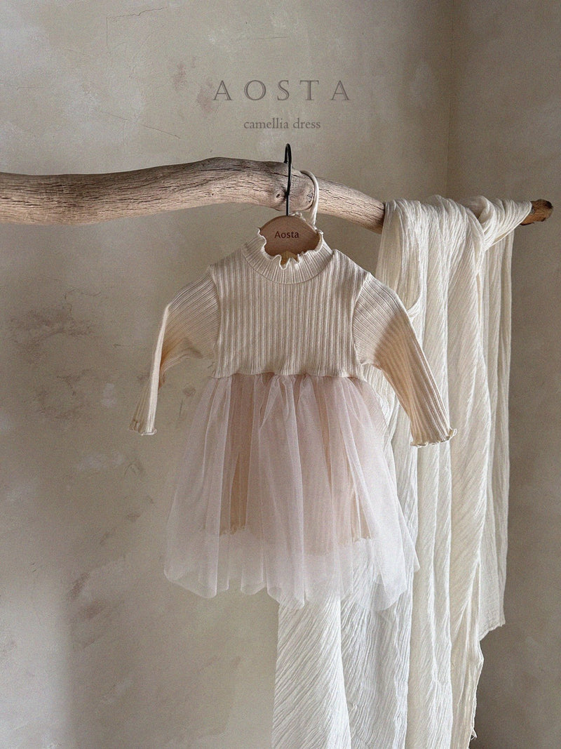 aosta / camellia one-piece