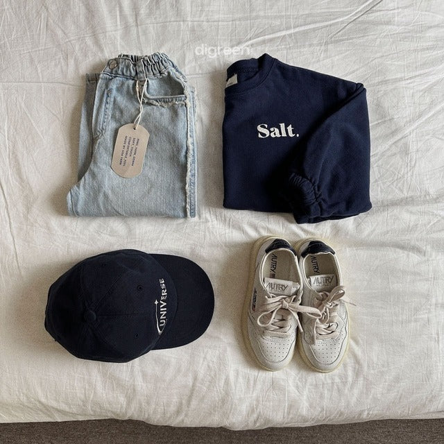 digreen / tassel denim pants