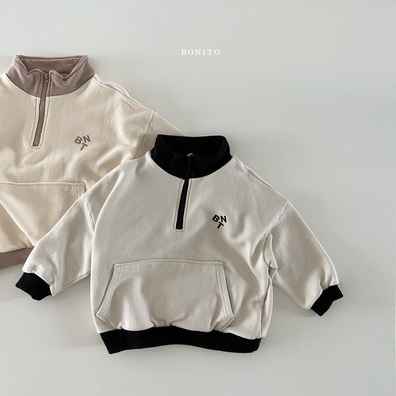 bonito / BNT half zipup mtm