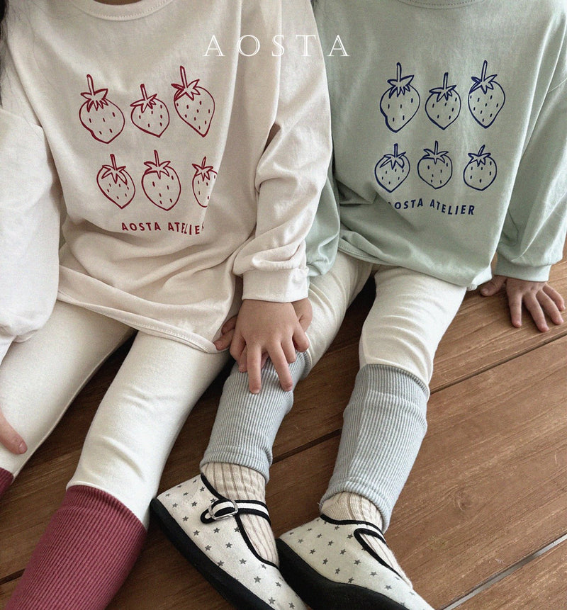 aosta / strawberry tee