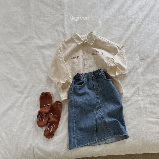digreen / western skirt
