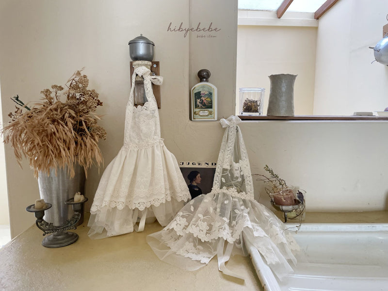 hi byebebe / bebe cotton lace bustier