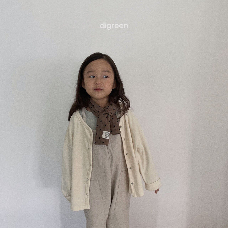 digreen / mudding cardigan