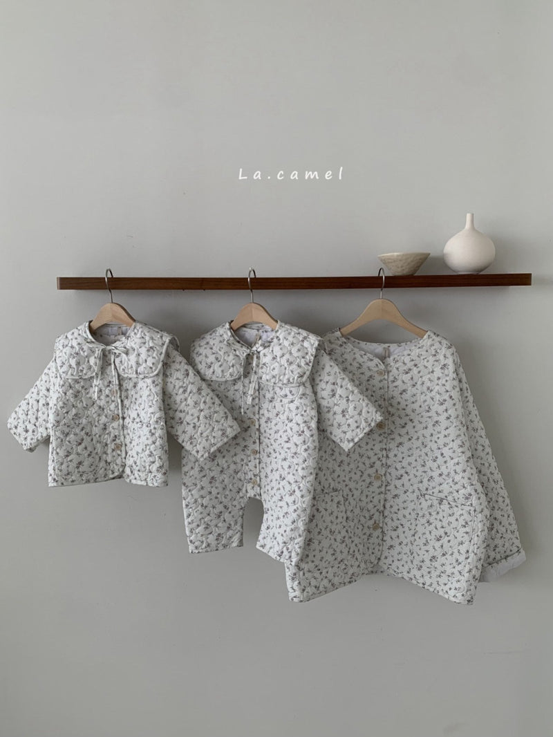 la camel / honey padding jacket 2023【for mom】