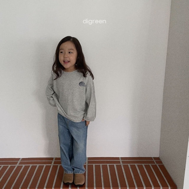 digreen / tassel denim pants