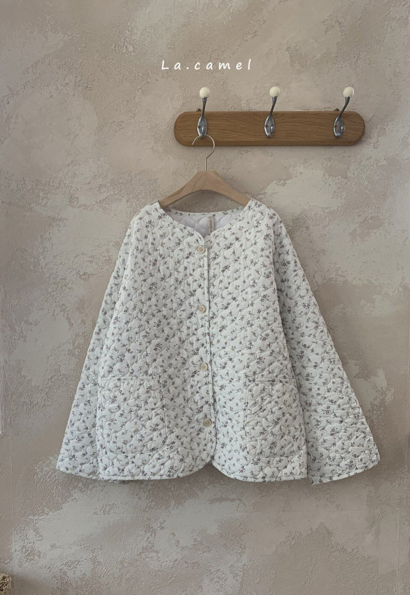 la camel / honey padding jacket 2023【for mom】