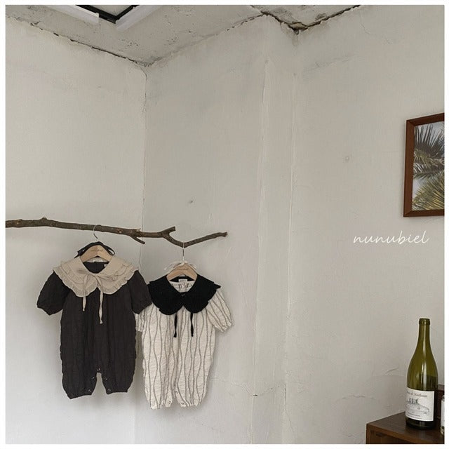 nunubiel/ bebe komes romper&bonnet