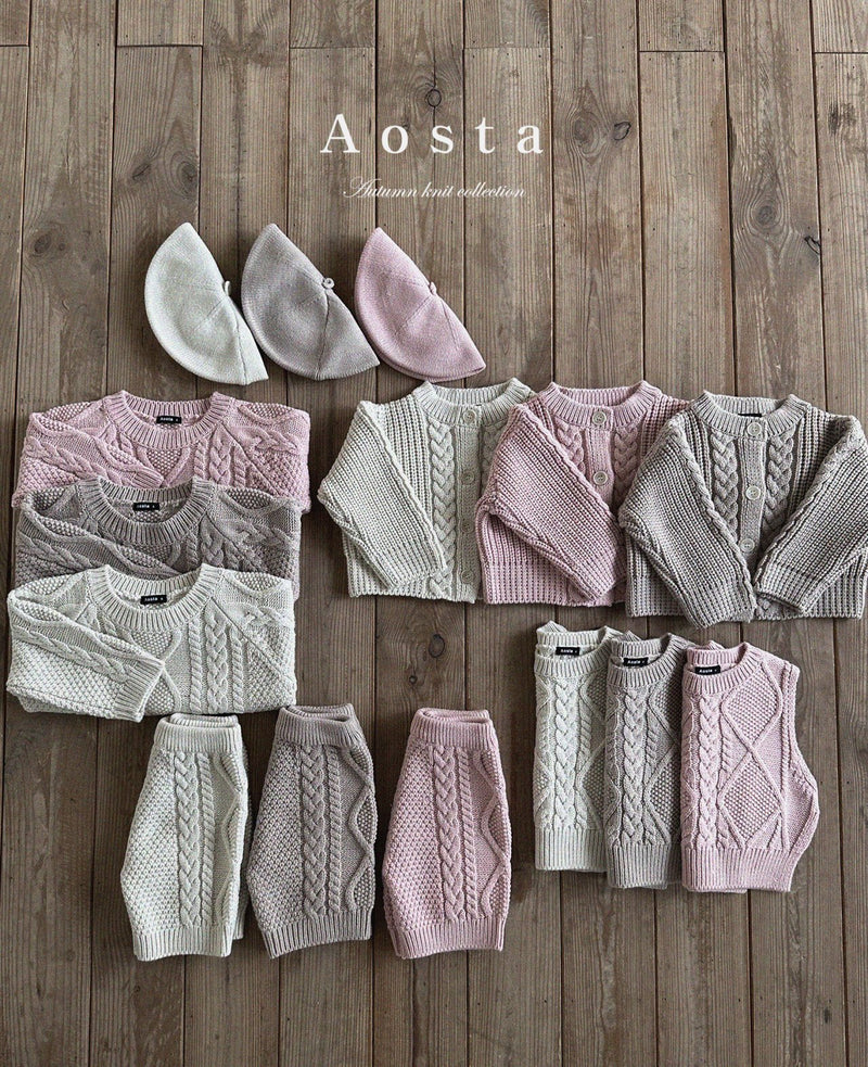 aosta / knit cardigan