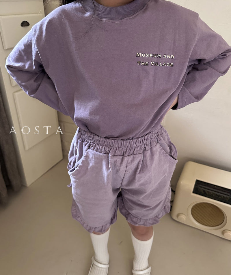 aosta / museum tee