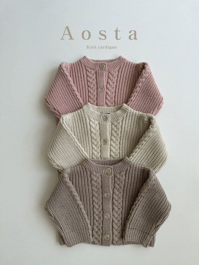 aosta / knit cardigan