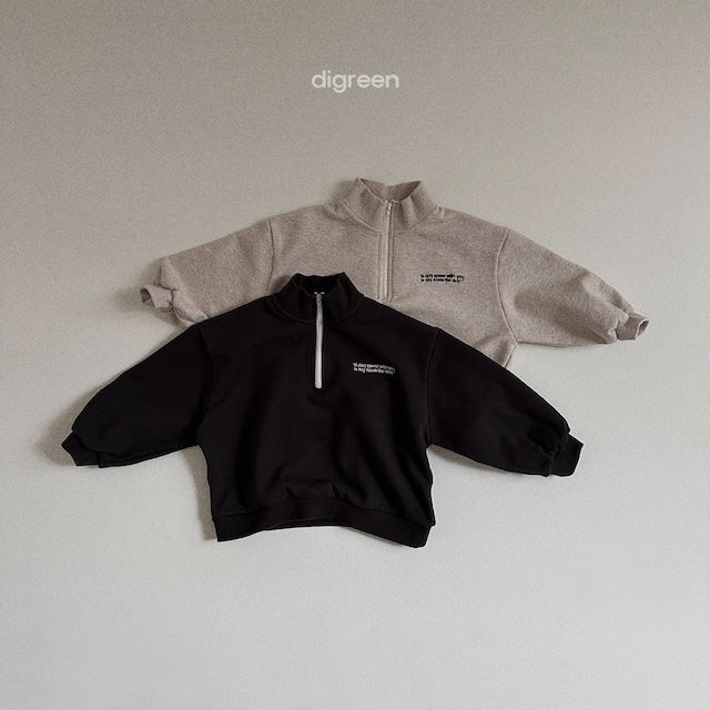 digreen / mochi zip-up