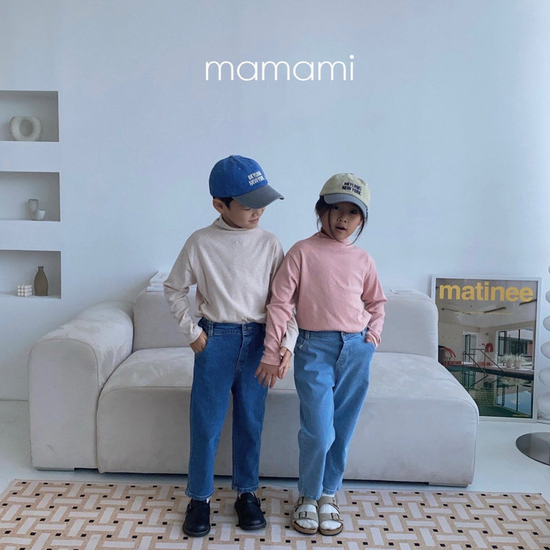 mamami / turtleneck tee 【for kids & jr.】