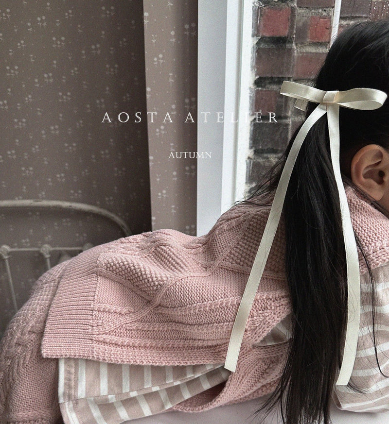 aosta / knit vest