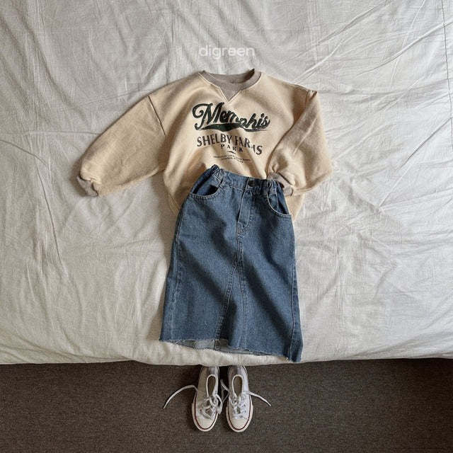 digreen / western skirt