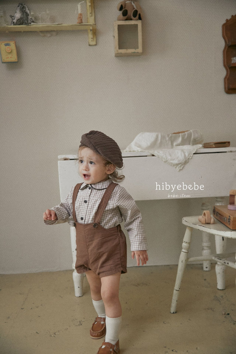 hi byebebe / bebe suspender pants