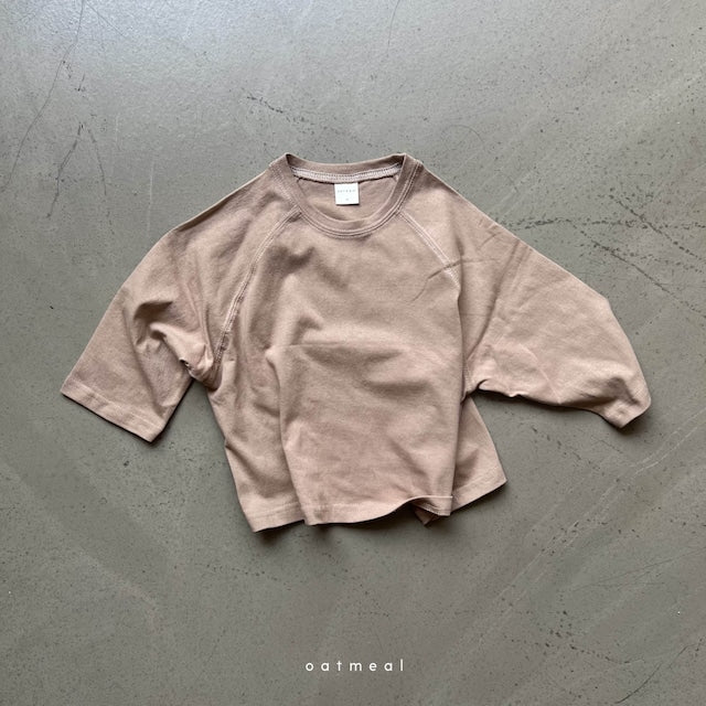 oatmeal / minu raglan tee