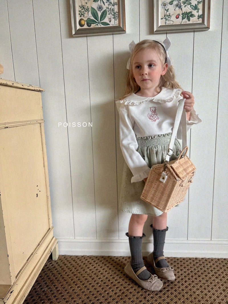 poisson /frill socks set