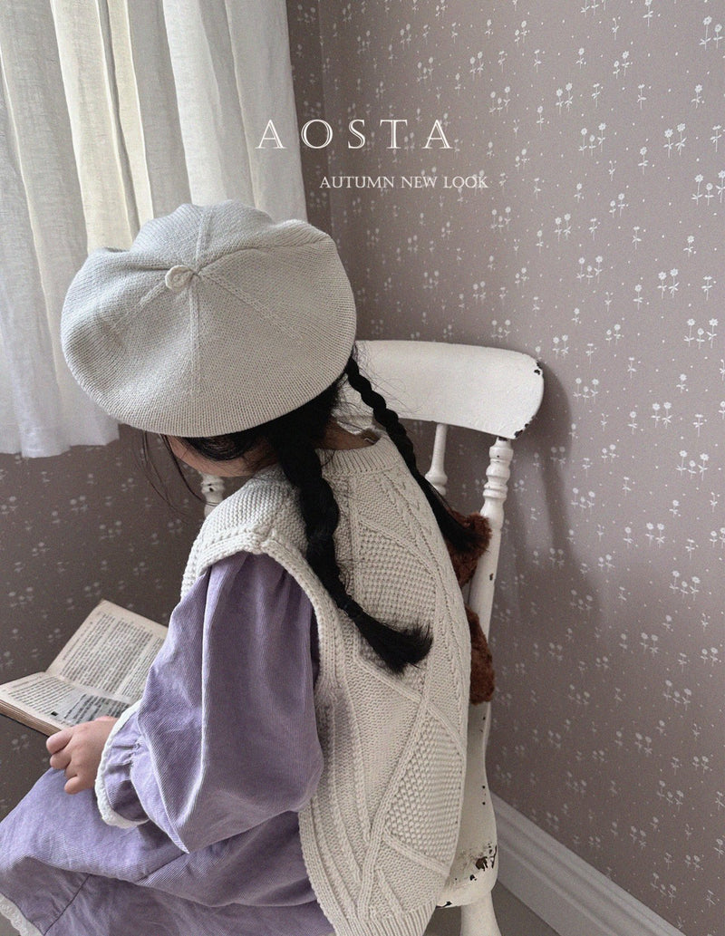 aosta / knit beret