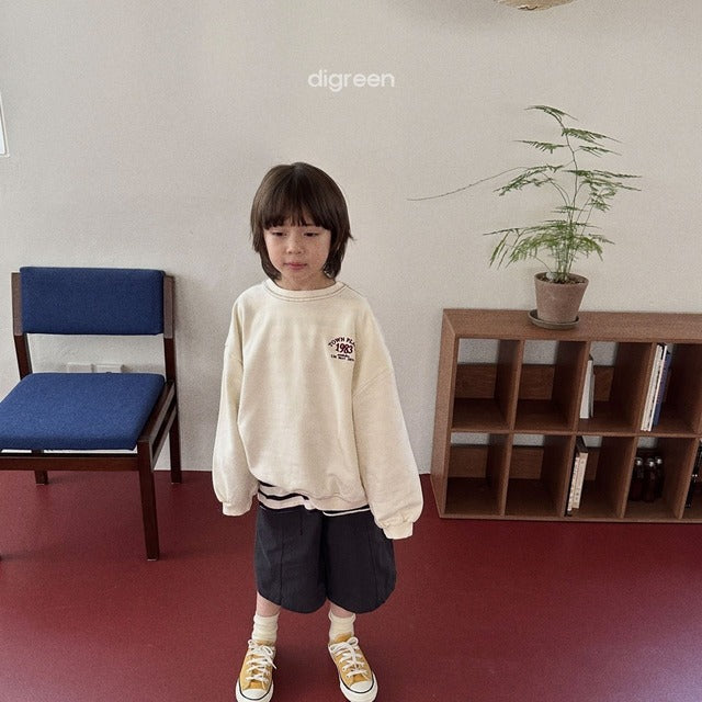 digreen / wide capri pants