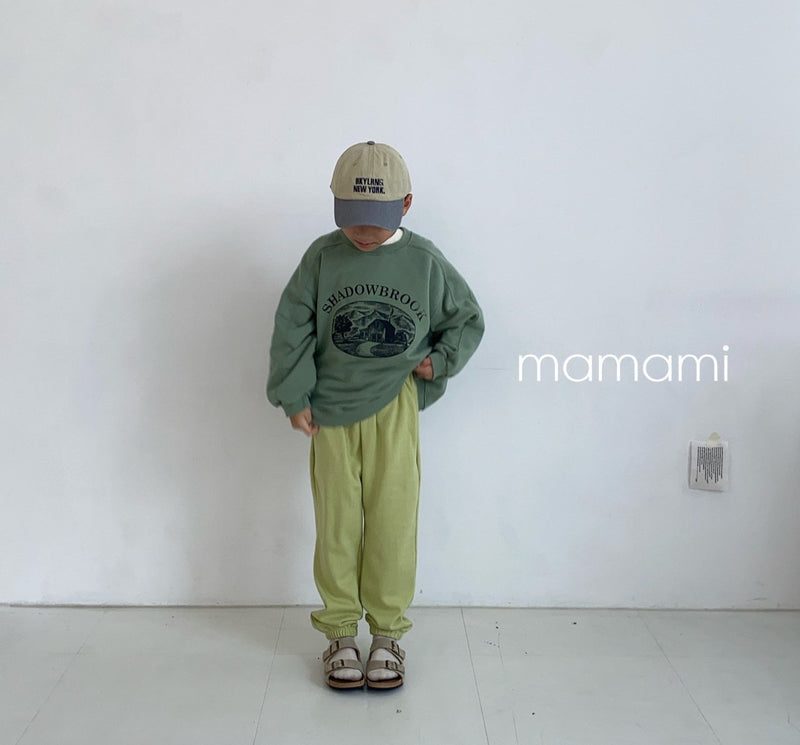 一部即納 mamami / jogger pants 【for kids & jr.】