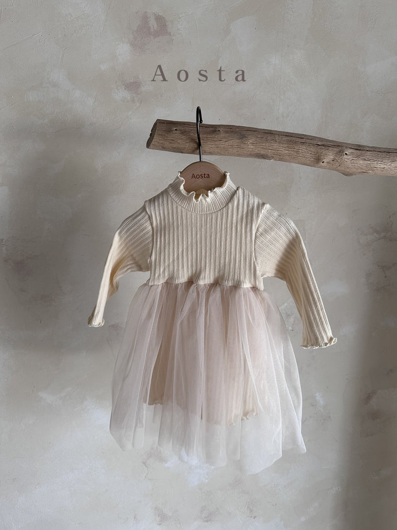 aosta / camellia one-piece