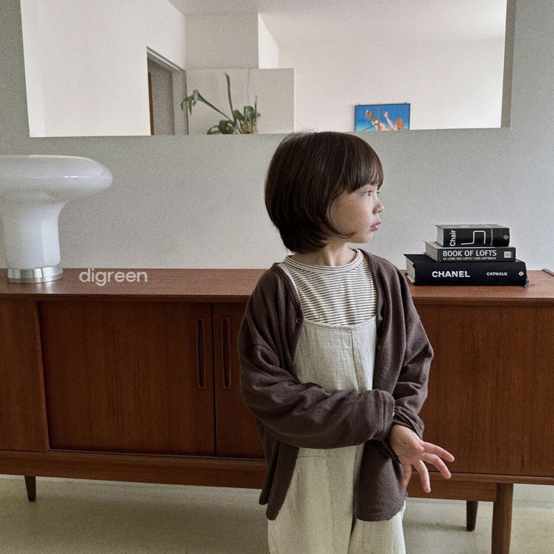 digreen / mudding cardigan