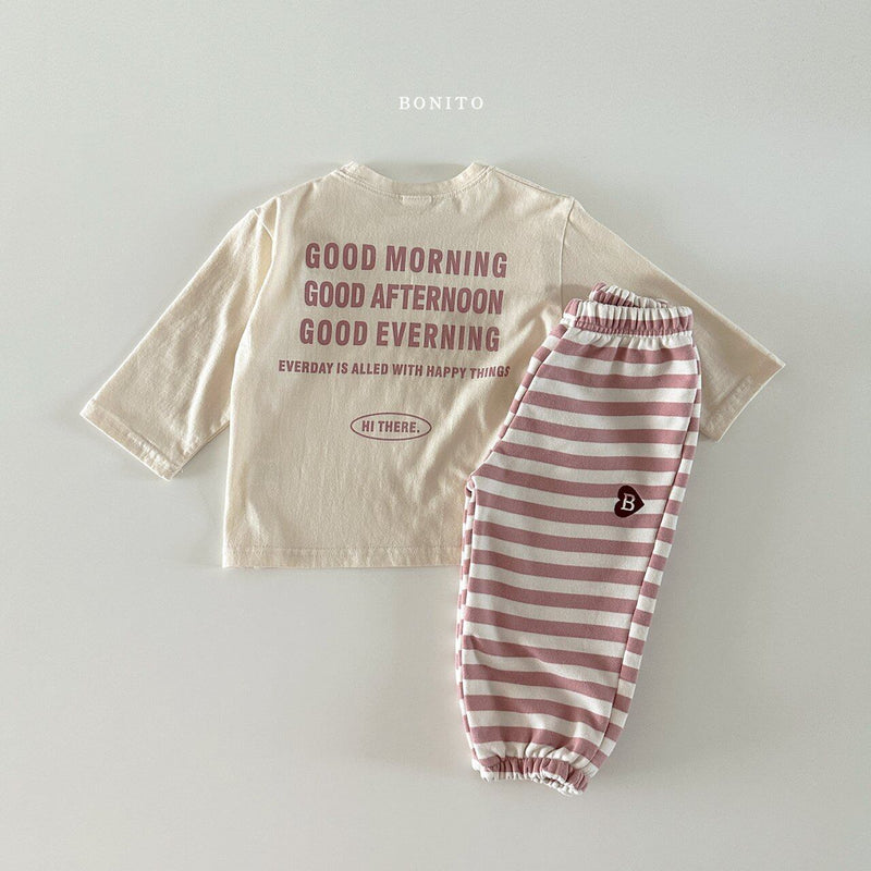 bonito / good morning tee