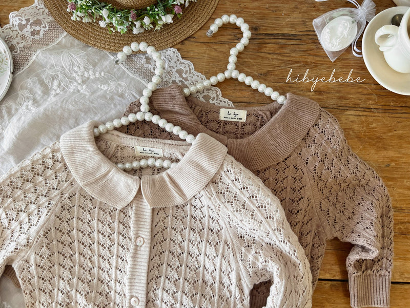 hi byebebe / bebe armand knit cardigan