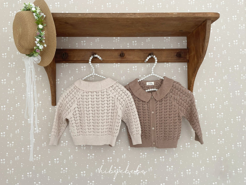 hi byebebe / bebe armand knit cardigan