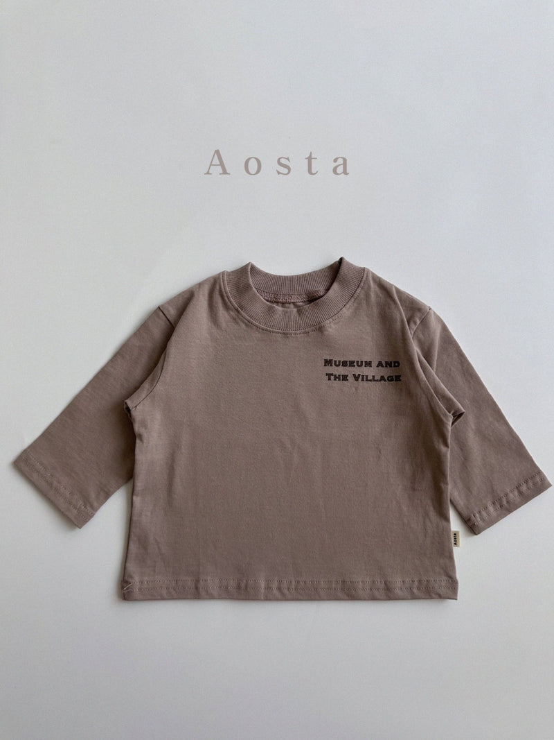 aosta / museum tee