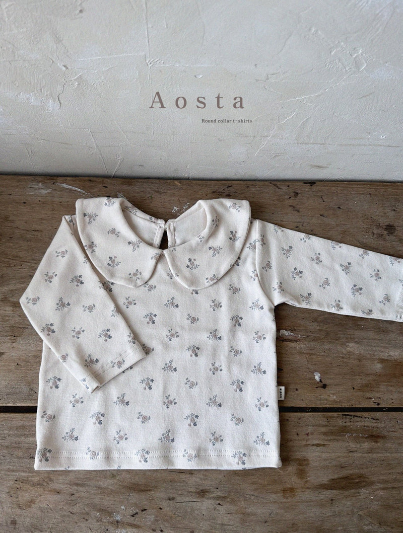 aosta / round color tee