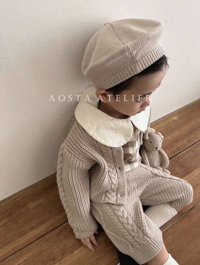 aosta / knit cardigan