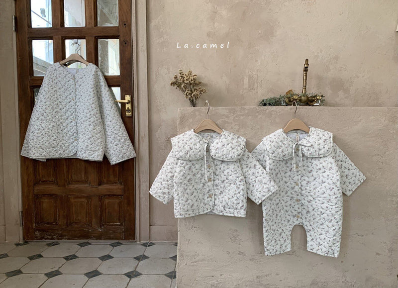 la camel / honey padding jacket 2023【for mom】