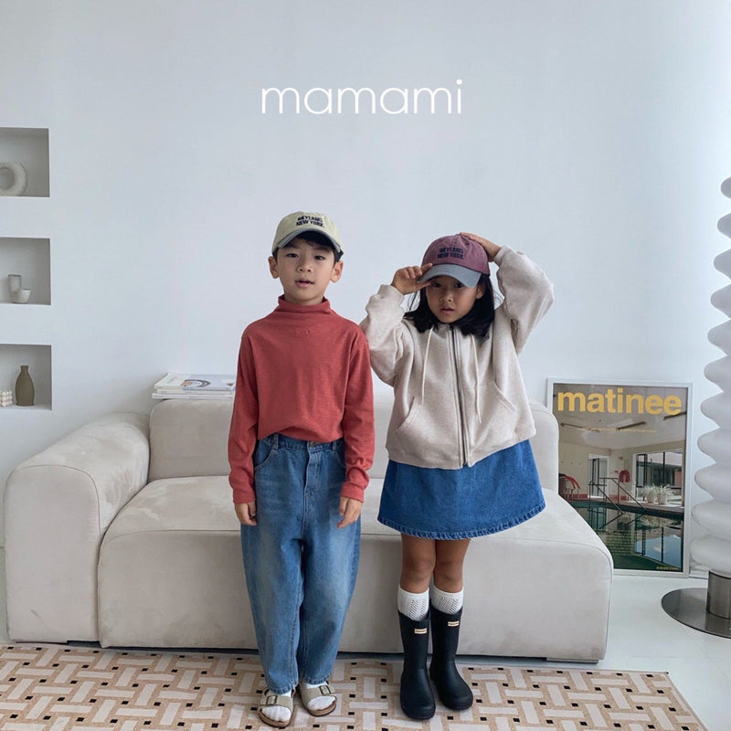 mamami / turtleneck tee 【for kids & jr.】