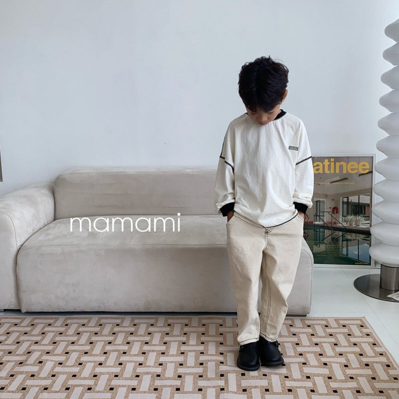 即納 mamami / ever stitch pants 【for kids & jr.】